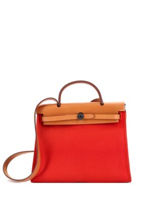 31 Herbag Zip Leather and Toile