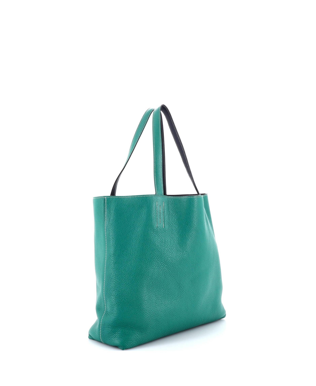 Pre-Owned HERMES 45 Double Sens Tote Clemence