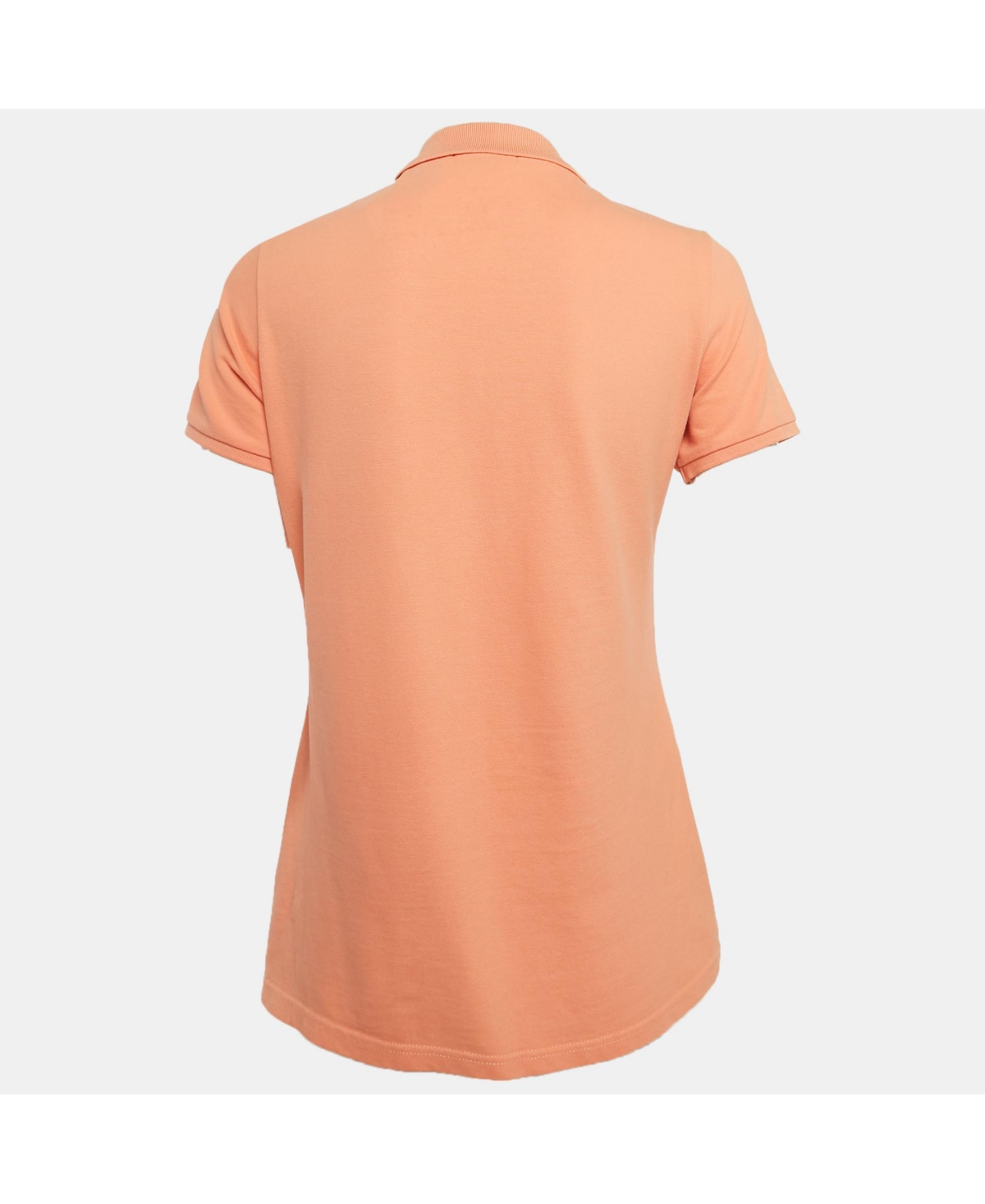 Pre-Owned Burberry Women's ange Logo Embroidered Cotton Polo T-Shirt