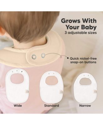 8pk Baby Bibs for Boy, Baby Drool Bib for Baby Boys and Girls, Infant Teething Bibs