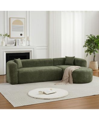  Cloud-Like Chenille Modular Sofa - No Assembly Required