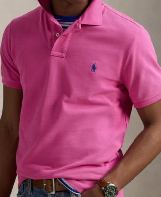 Men's Classic-Fit Mesh Polo Shirt