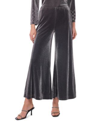 Petite Wide Leg Pull-On Pants