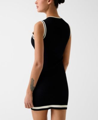 Women's Gabry Crewneck Sleeveless Sweater Dress