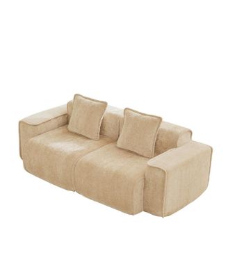 Premium Velvet Modular Sectional Sofa - Unmatched Comfort & Easy Setup