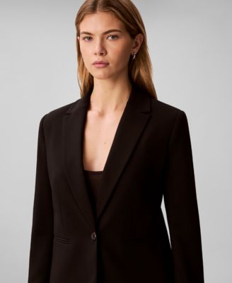 Women's Slim Notch Lapel Blazer