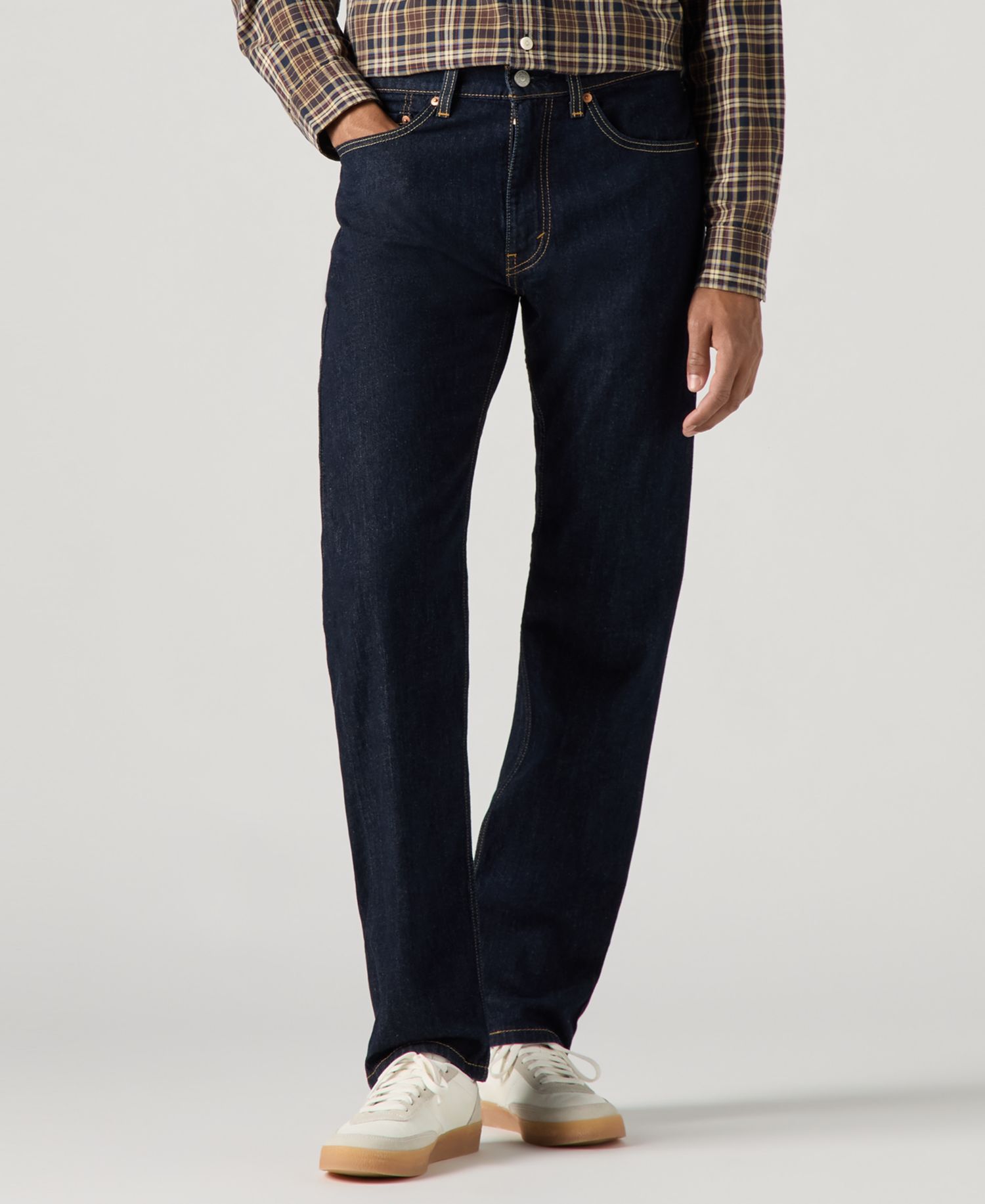 Мужские стрейчевые джинсы Levi's 505™ обычного кроя