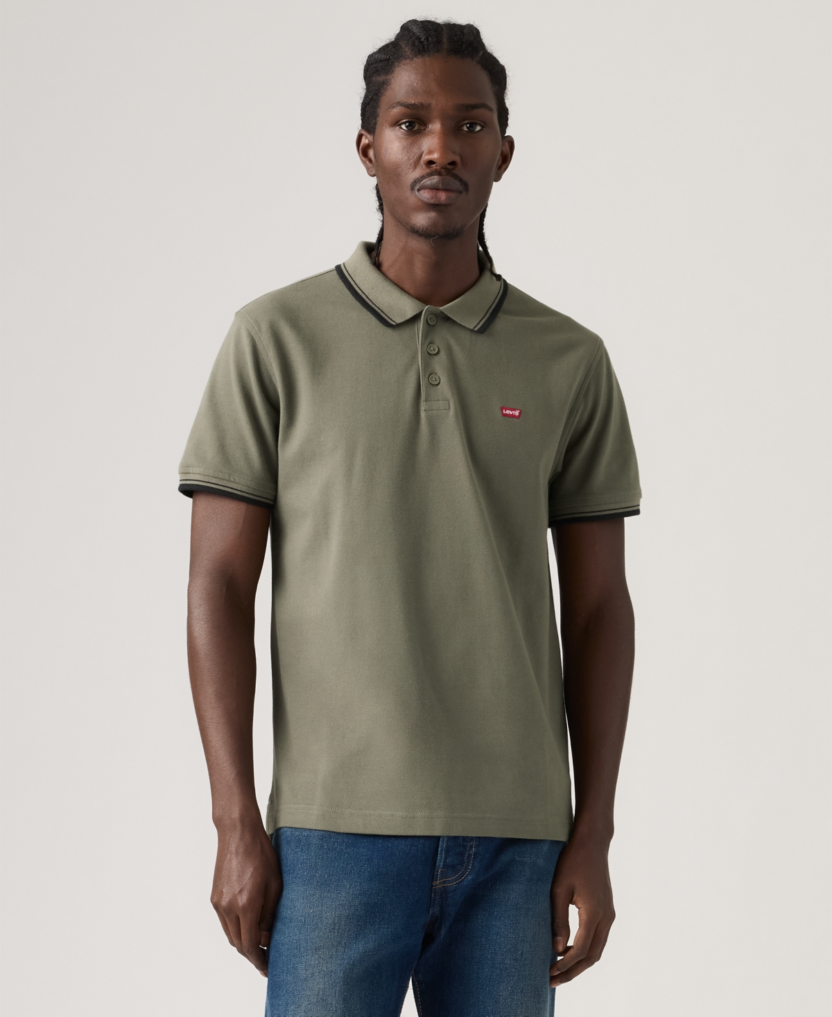 Levi's Men's Housemark Regular Fit Short Sleeve Polo Shirt