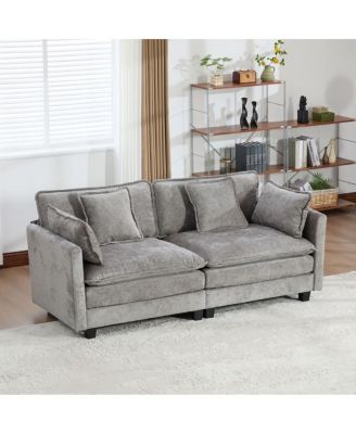  Cloud Couch: Skin-Friendly Chenille, Cloud-Like Comfort, Modular Design