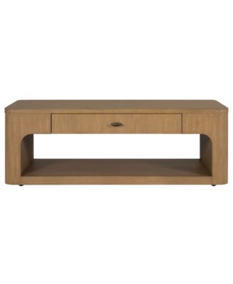 Nordic 52" Wood Rectangular Coffee Table