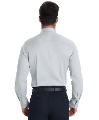 Men's Sateen Solid Dress Shirt