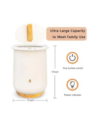 Home Wellness Collection: Towel Warmer, True HEPA Purifier, Diffuser, & Essential Oils