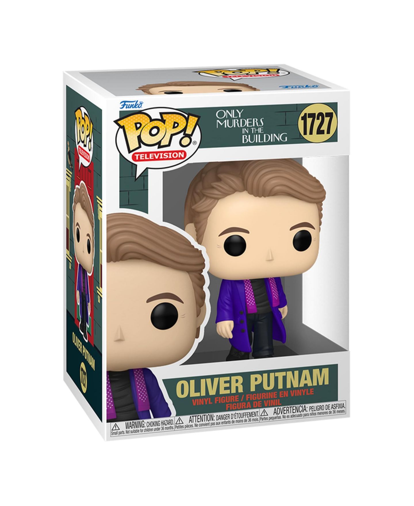 Детская фигурка Funko Pop! Only Murders In The Building Oliver Putnam 3.75" Collectible Vinyl, от 3 лет — фото 2