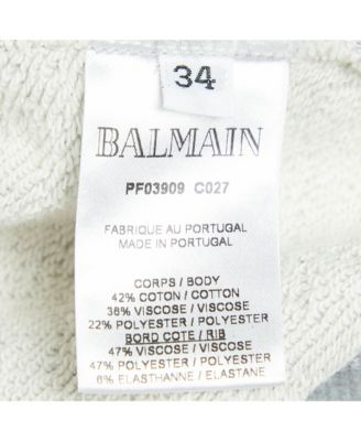 Men's Grey Printed Cotton Crewneck Sweatshirt