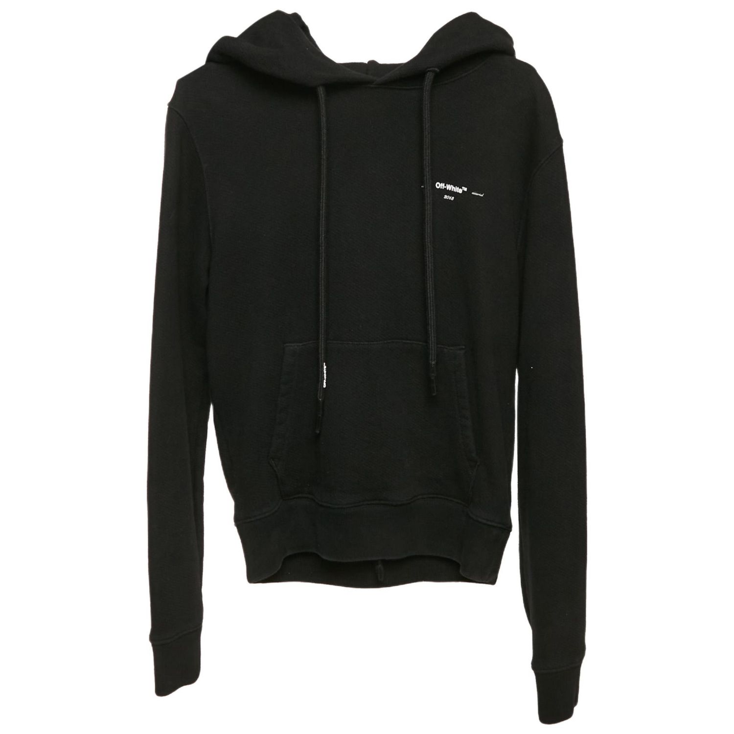 Men's Cotton Knit Arrow Applique Hoodie