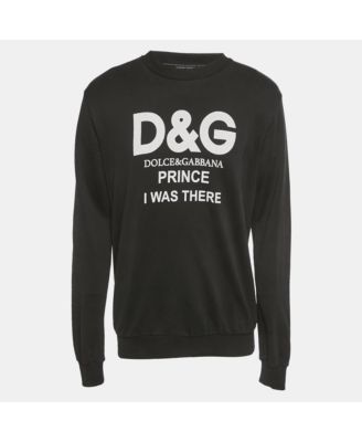 Men's Logo Print Cotton Knit Sweatshirt