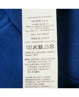 Men's Underwear Logo Patch Cotton Sweatshirt