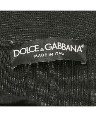 Men's Black Knit Applique Detail Oversized T-Shirt