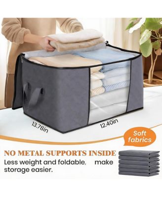17 Gallon, Reinforced Handles, Non-Woven Fabric Storage Bags