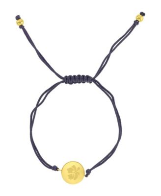 Waterproof Yellow Hibiscus Adjustable Bracelet