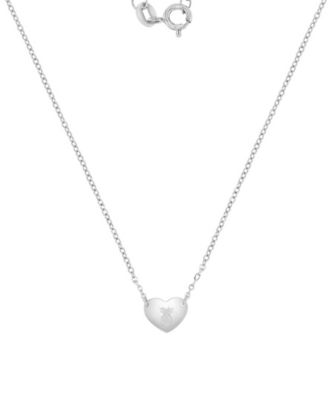 Waterproof Yellow Heart Pineapple 16+1+1'' Necklace
