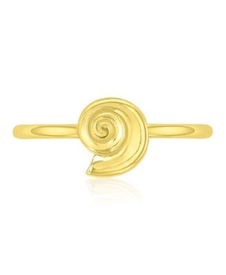 Waterproof Yellow Conch Ring