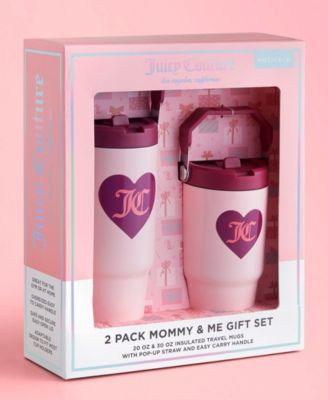 Flip Flow 2-Pack Mommy and Me Insulated Travel Mug Set