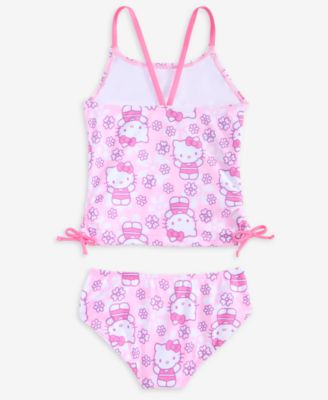 Hello Kitty Girls' 4-6X Printed 2-Piece Swimsuit