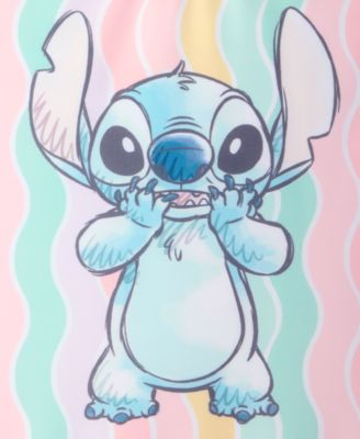 Stitch Girls' 4-6X Striped One-Piece Swimsuit