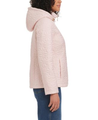 Women's Short Spade Flower Quilt