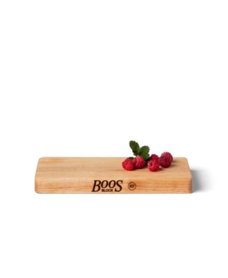 Chop-N-Slice Series Rectangular Wooden Maple Cutting Board, 10" x 5"
