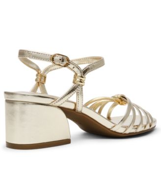 Women's Mikayla Block Heel Strappy Dress Sandals