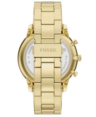 Men's Neutra Chronograph Gold-Tone Stainless Steel Watch, 44mm