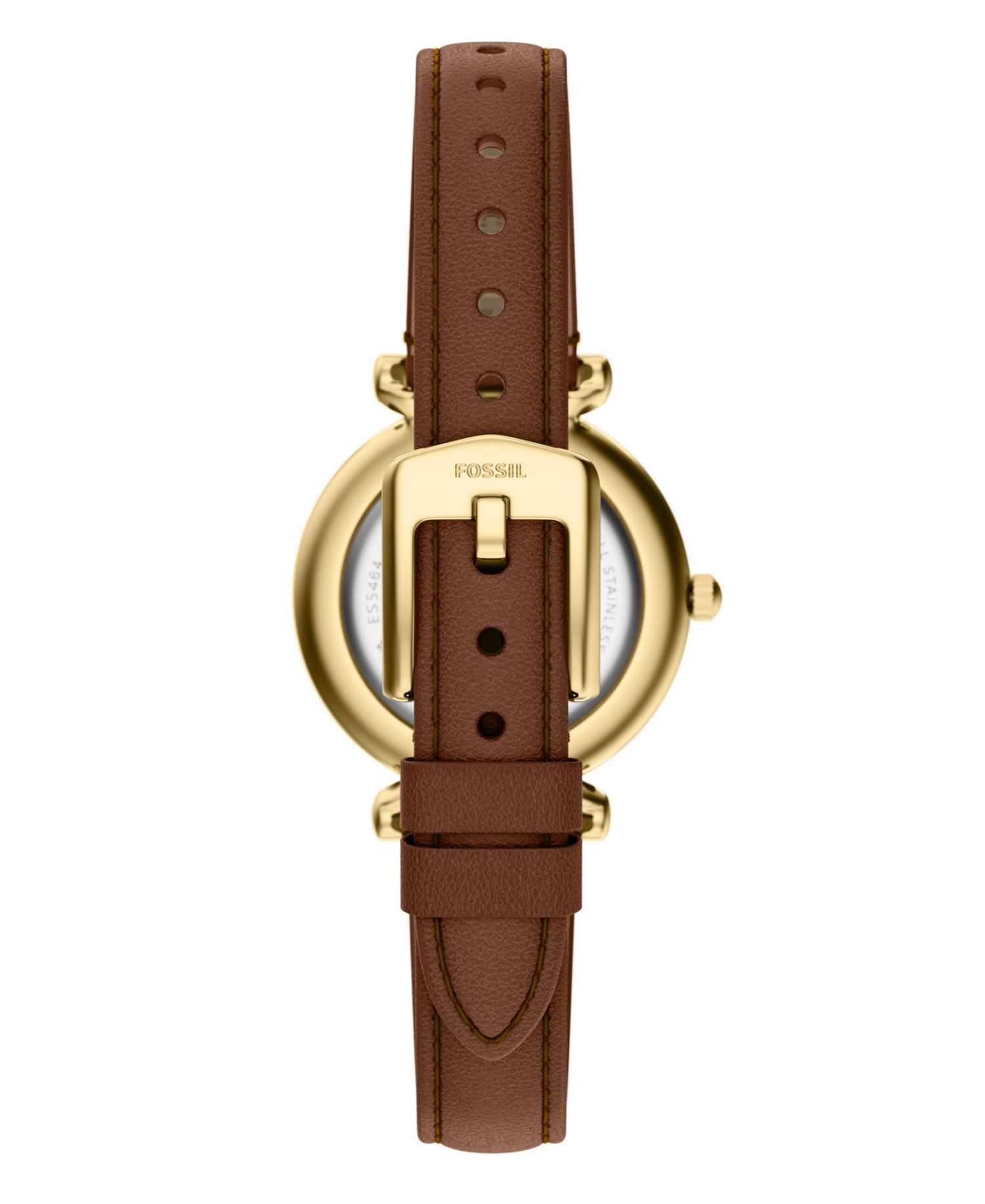 Women's Carlie Three-Hand Brown Leather Watch, 28mm
