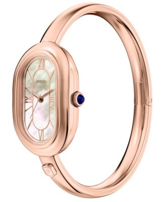 Women's Sloan Three-Hand Rose Gold-Tone Stainless Steel Watch, 24mm