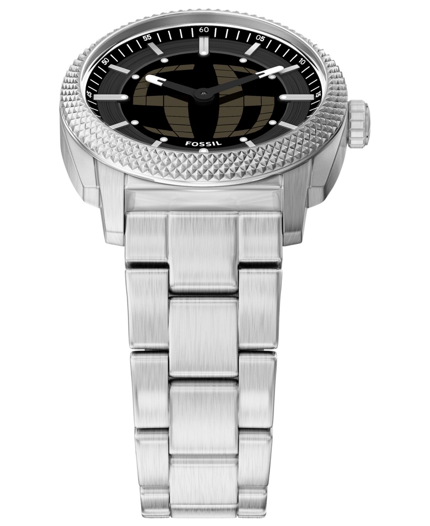 Мужские часы Fossil Machine Big Tic Stainless Steel Watch, 41mm — фото 6