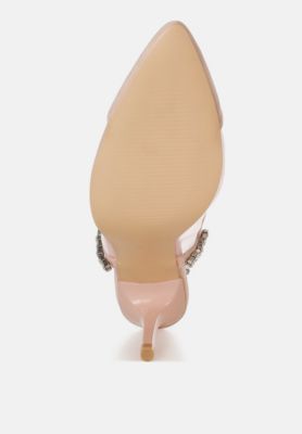 Rag and Co Womens Yaga Stiletto Heel Slingback Sandals