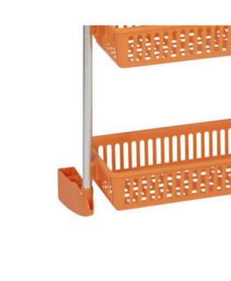 Over the Door Storage Rack, 6 Basket Door Organizer