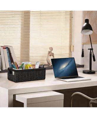 Handmade Paper Rope Baskets with Handles