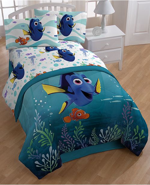 Disney Finding Dory Sun Rays Full 7 Piece Comforter Set Reviews