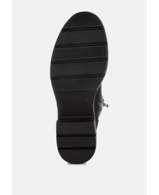 Womens Azalea Lace Up High Ankle Boots