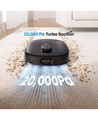 E25 Omni Robot Vacuum Self-Cleaning All-in-One Station + Replacement Filter for Base Station