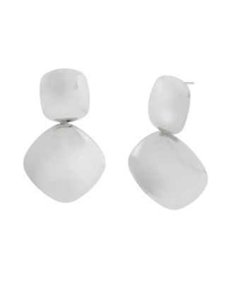 Vintage Puffy Drop Earrings