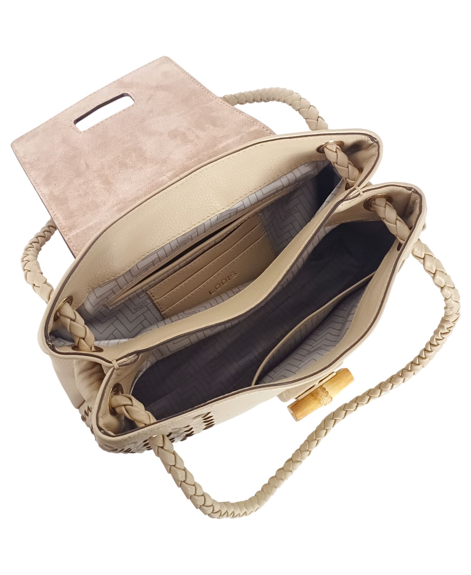 Sondra Woven Small Satchel Bag
