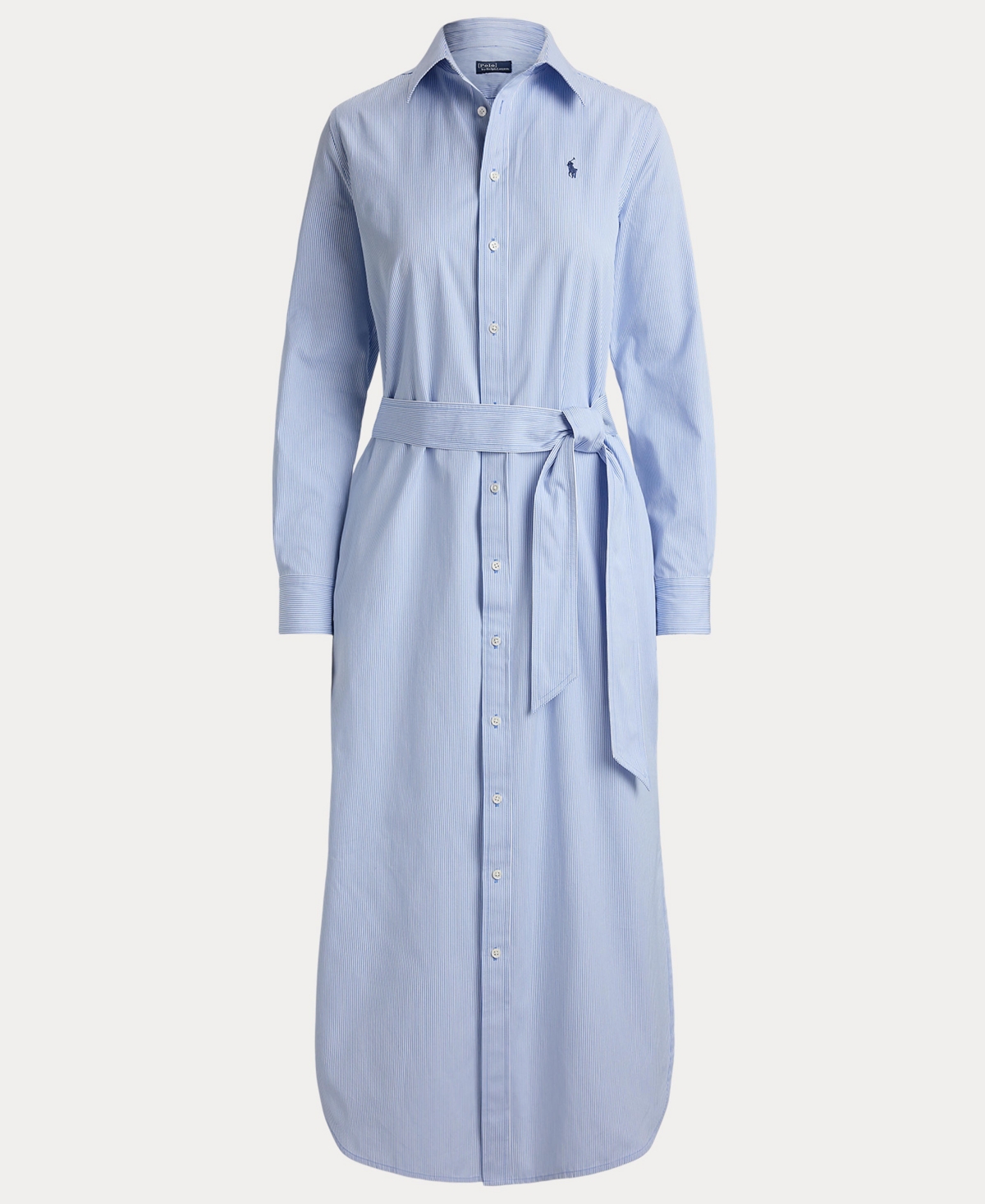 Polo Ralph Lauren Women's Long-Sleeve Collared Shirt Dress