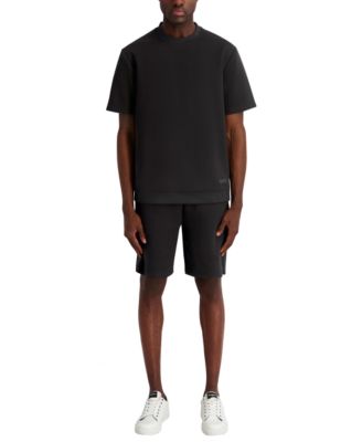 Men's Oversized Crewneck Ponte T-Shirt