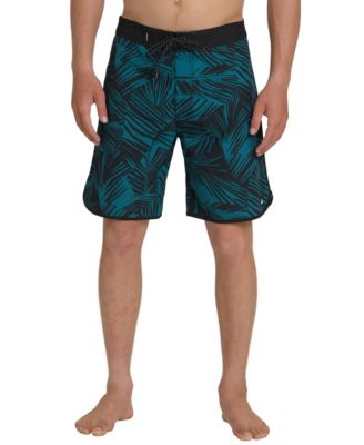 Men's Aruba Palm 19 Printed Swim Board Shorts