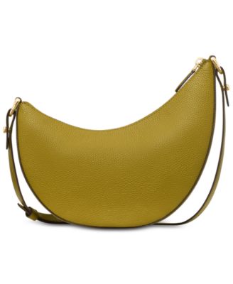 Duo Small Pebbled Leather Crossbody Bag