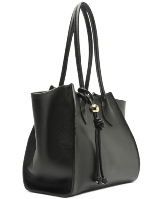 Alba Medium Zipper Tote Bag