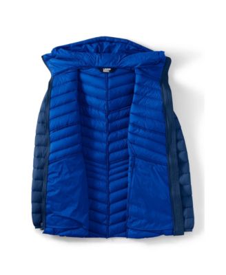 Women's Wanderweight Packable Down Hooded Long Jacket